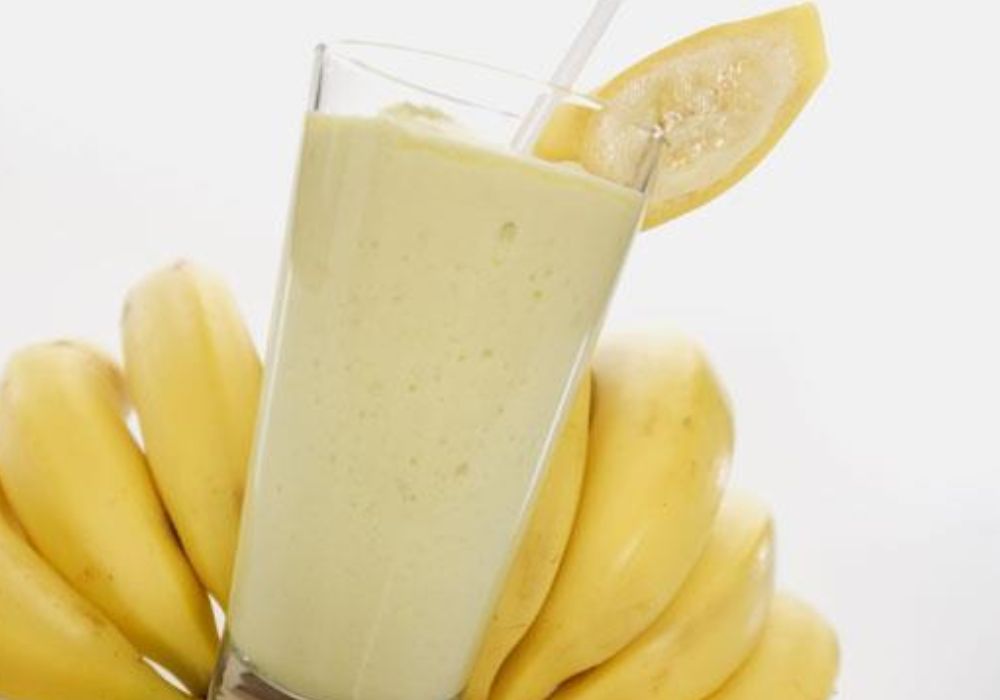 Smoothie Proteico de Banana e Amêndoas